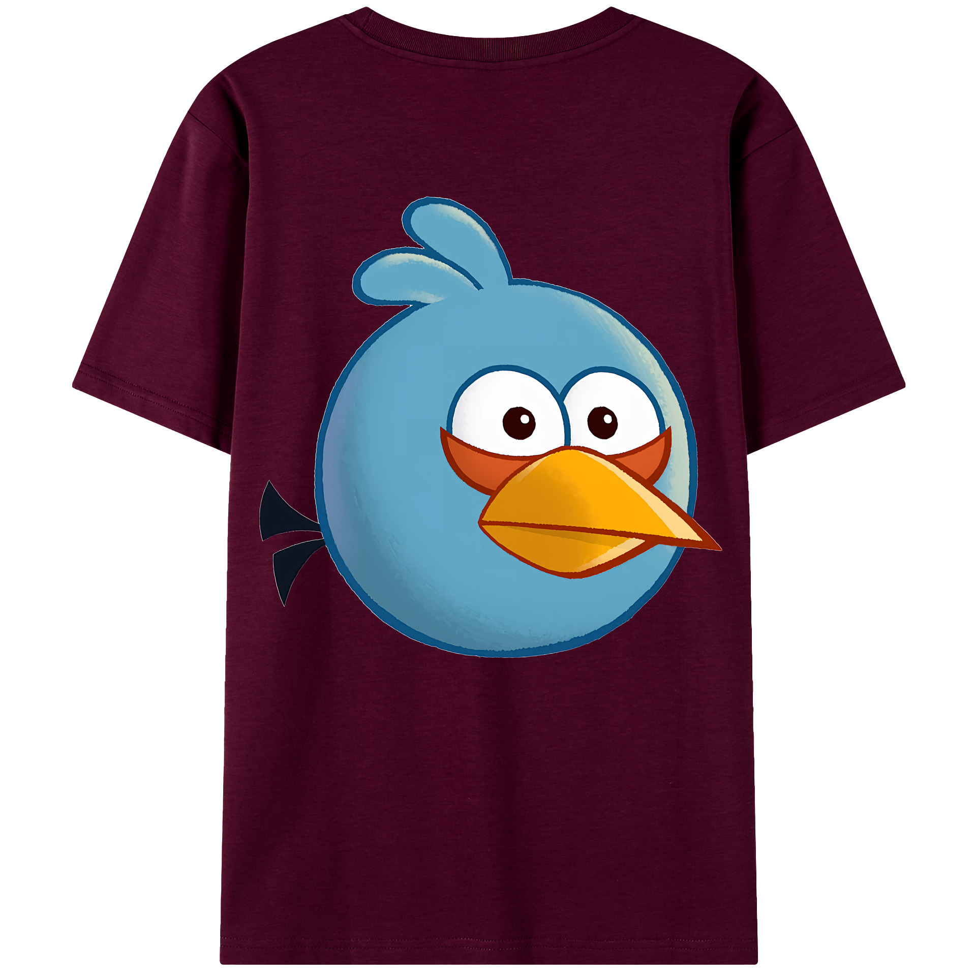 （画像用） Angry Birds アングリーバード レディース半袖Tシャツ(バックプリント)